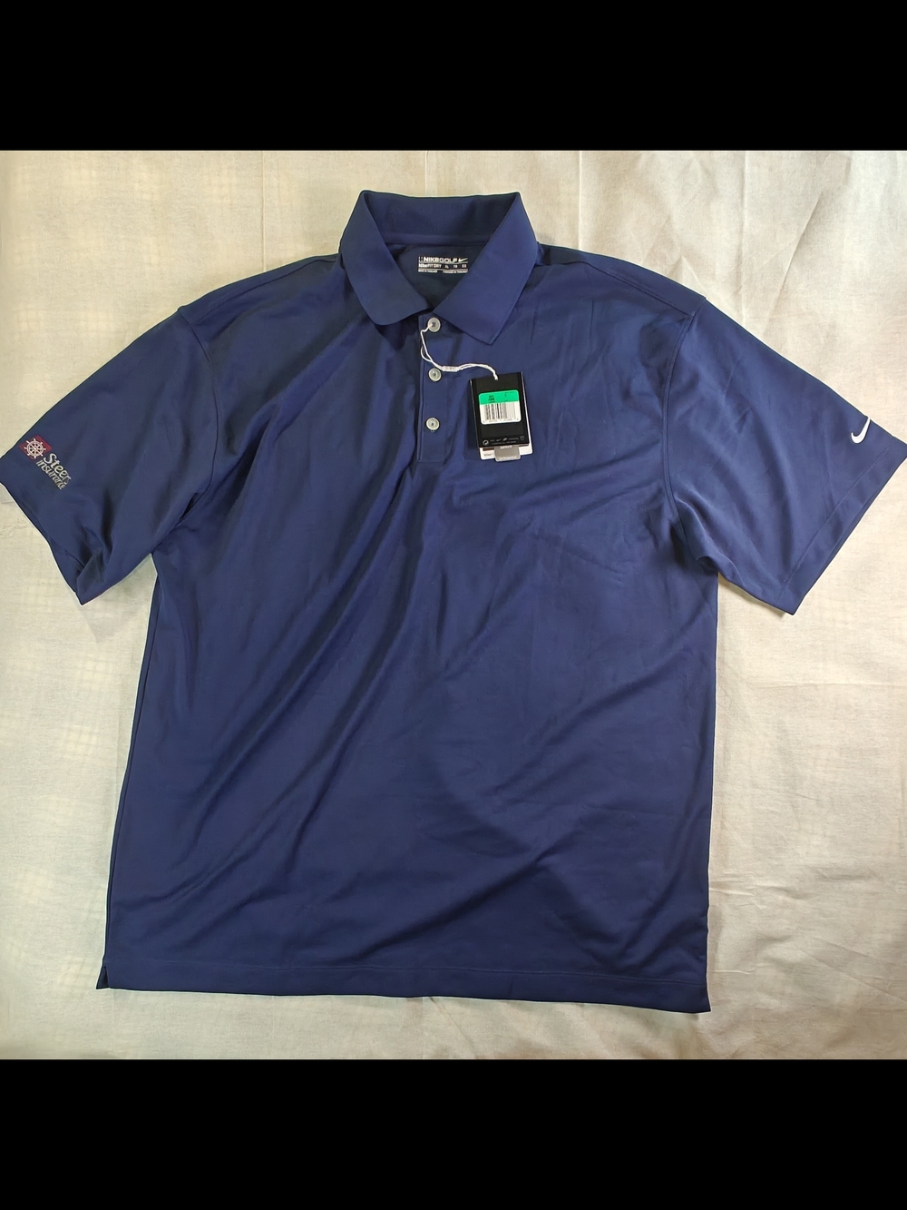 NWT Nike Golf Dri-FIT Men’s Navy Polo Shirt